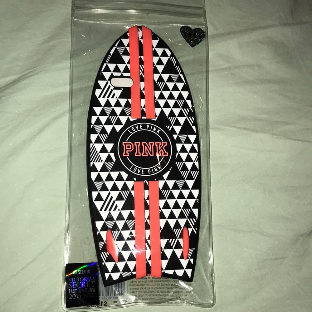 Pink vs iPhone surfboard 6/6s case